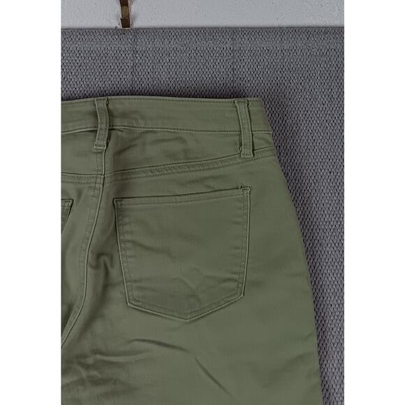 Talbots Flawless Jeans Womens 4 30X27 Light Lime Green Skinny Stretch 5 Pocket - Picture 8 of 12